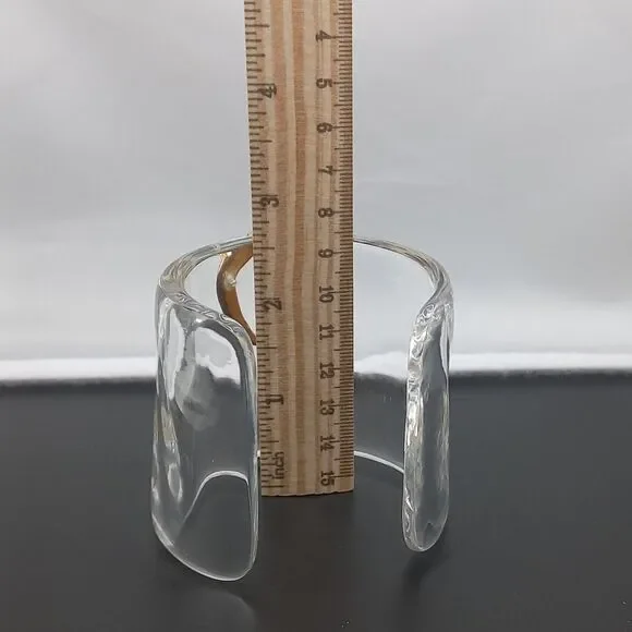 Alexis Bittar Spring/Summer 2013 Lucite Bracelet w/Golden Snake Statemen… - Picture 16 of 16